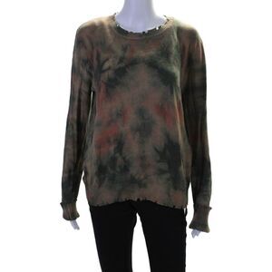 Fate. Women's Long Sleeves Distress Pullover Sweater Multicolor Size L